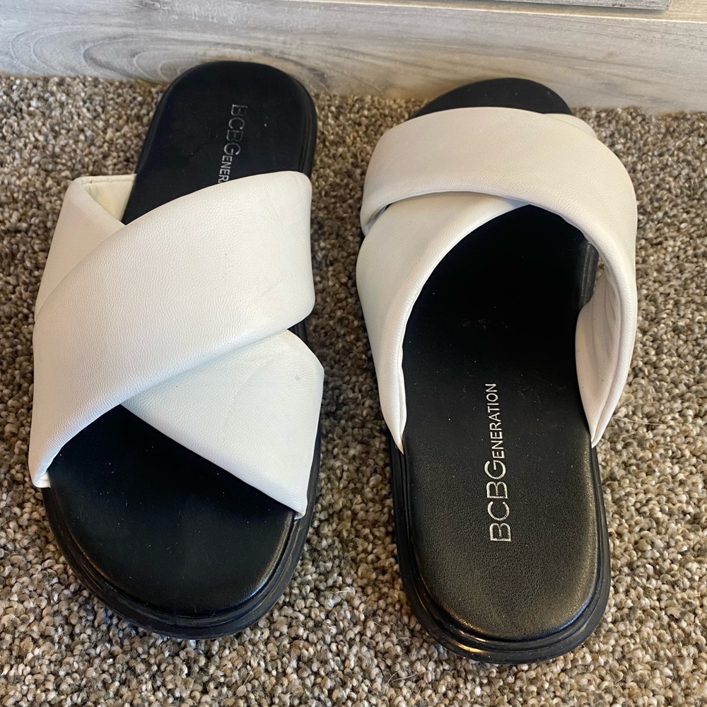 Bcbgeneration Eloise Crossover Strap Slide Sandal… - image 6